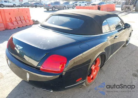 2008 Bentley Continental Gtc from USA, damaged, VIN SCBDR33W98C051485